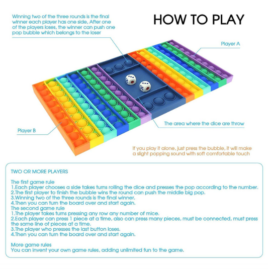 Pop-it board game