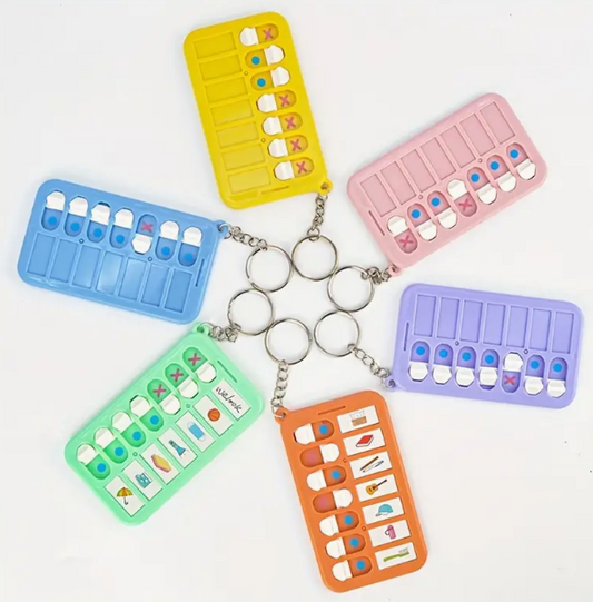 Keychain Reminder set of 4