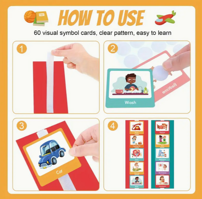 Visual Schedule Planning Cards